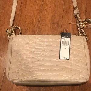 BCBG Bridget bag cream color